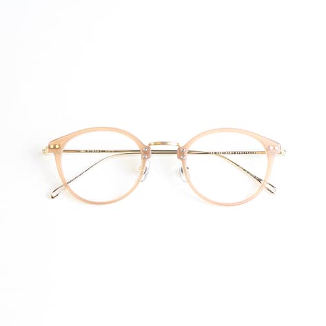 新作人気モデル 【美品】STEADY glasses GOLD×BEIGE サングラス/メガネ